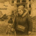 Kyiv attackerad av Ryska missiler