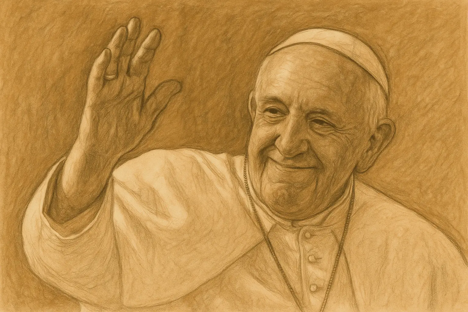 Påven Franciskus död vid 88 år gammal.