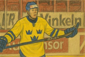 Fredrik Olofsson värvas av Rögle BK. Tidigare NHL stjärnan Fredik Olofsson.