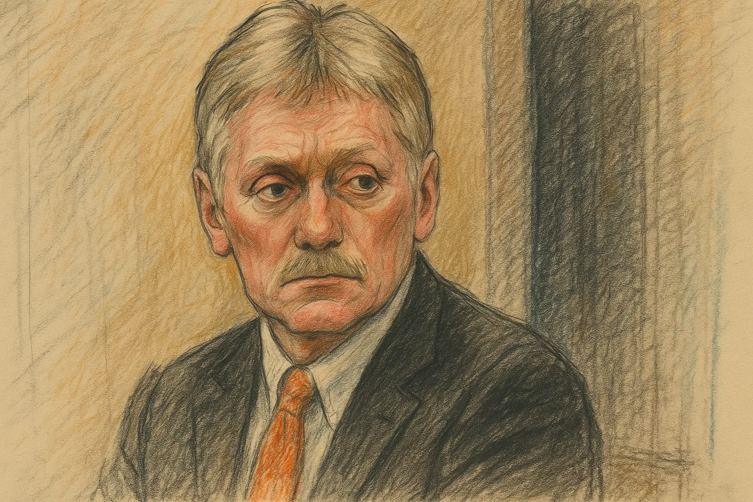 Dimitry Peskov representerar Kreml om krav för vapenvila. Nyhet.