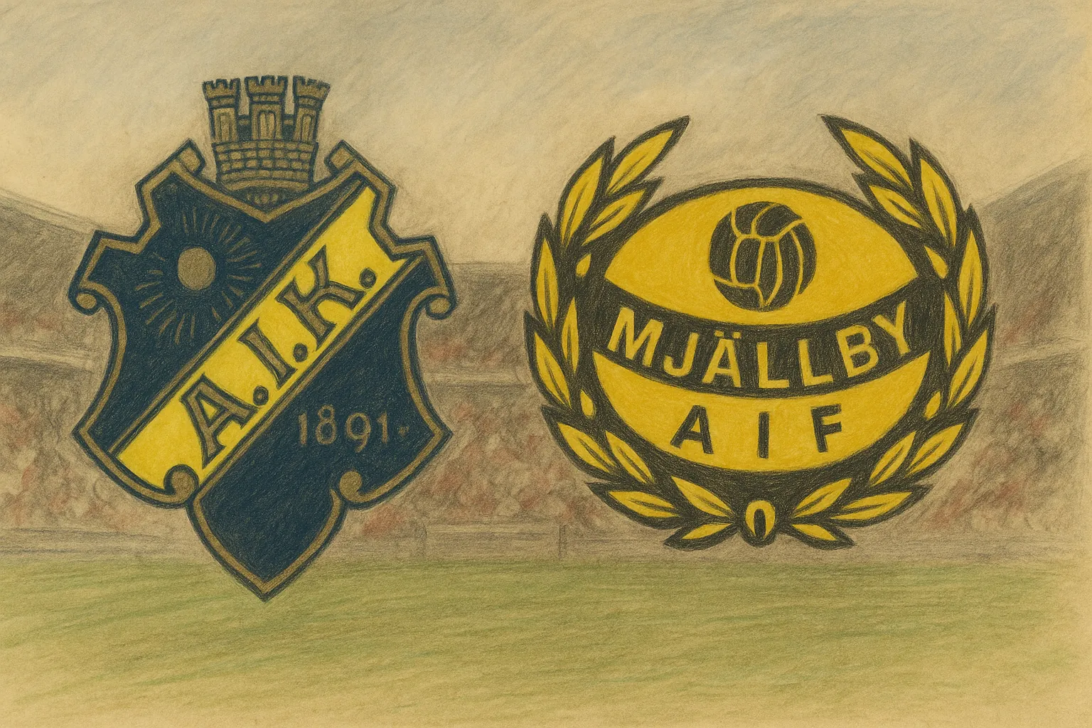aik mot mjällby if femte maj.