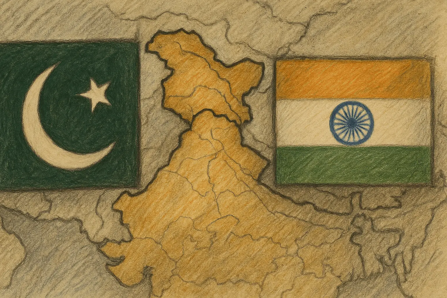 indien attackerar pakistan